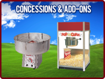 Concessions, Generators, Tables, Chairs & More Concessions, Generators, Tables, Chairs & More